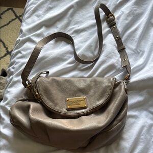 Marc Jacobs Tan Leather Crossbody Bag